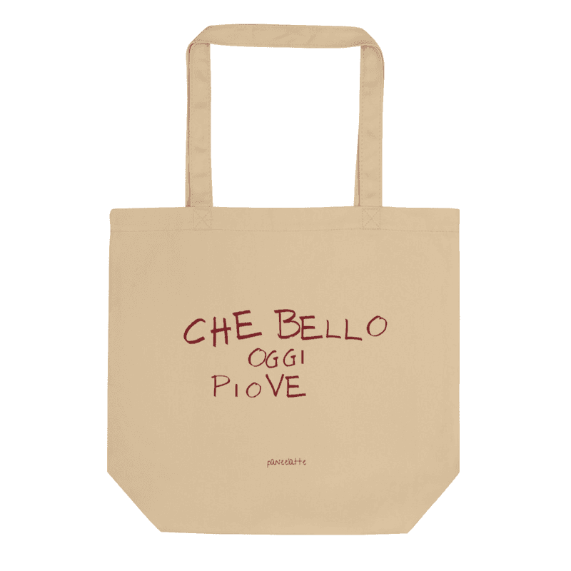 Eco Tote Bag | Che bello oggi piove